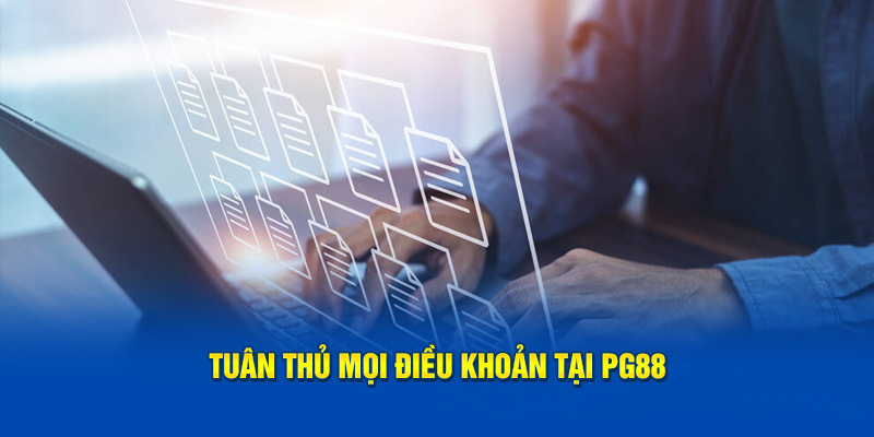 Tuân thủ mọi điều khoản tại PG88